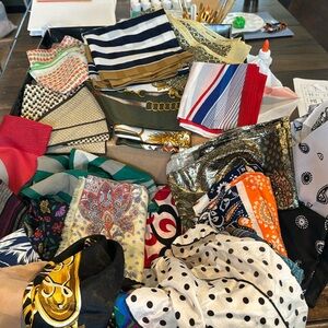 Vintage scarves 25 plus
